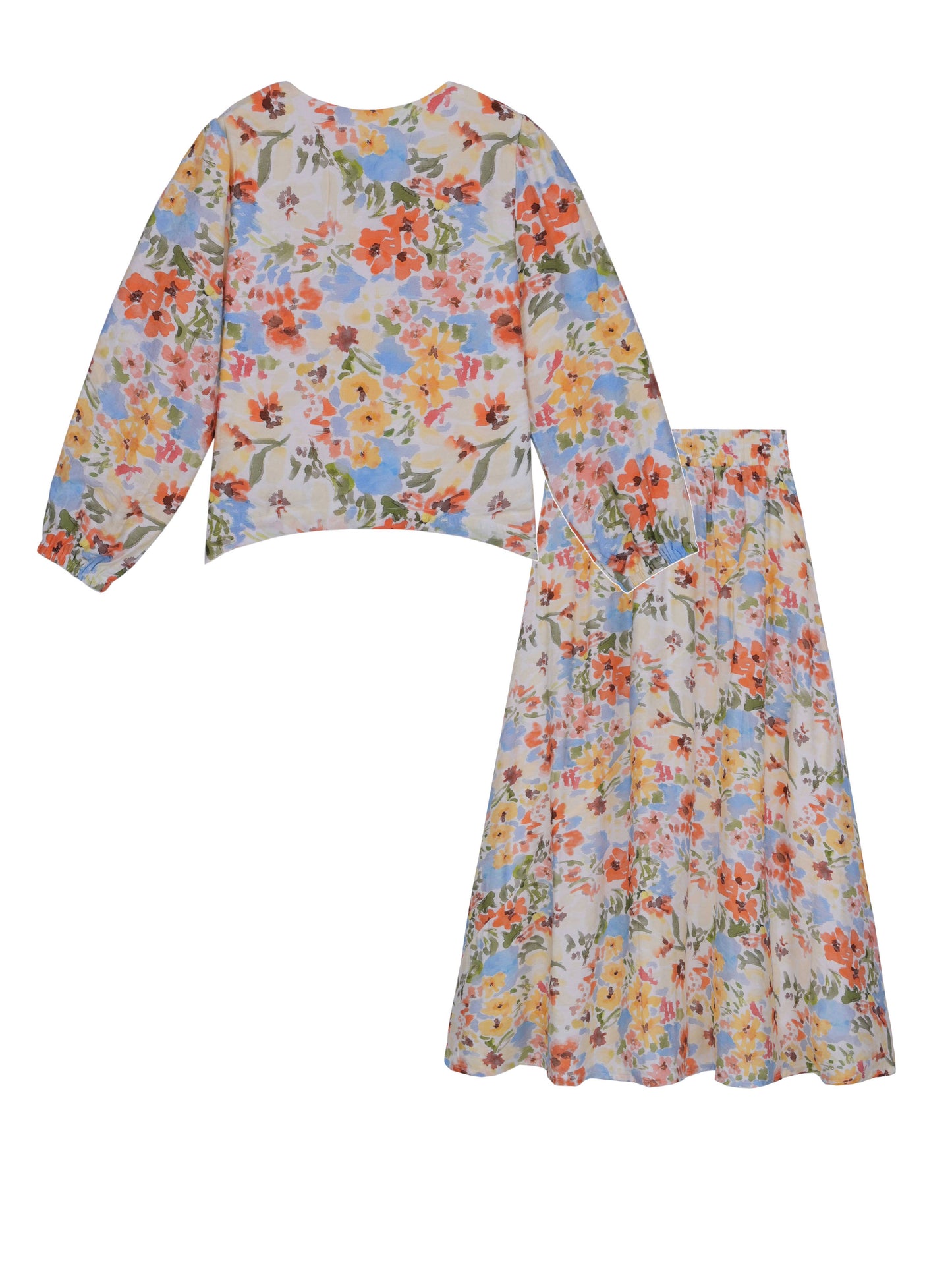 (356/57) flowers סט בנות