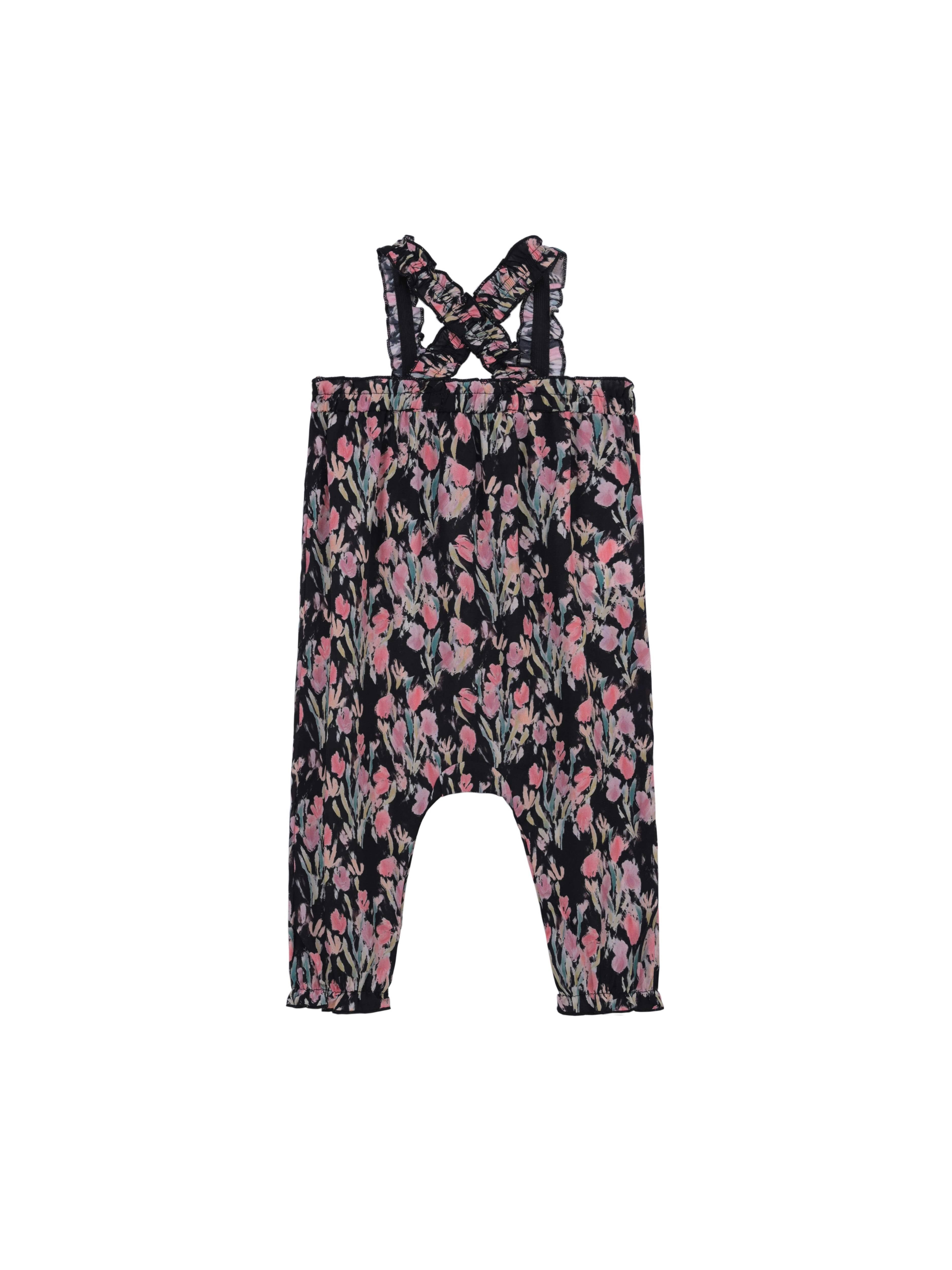 חלוק בייבי פרחוני שחור (494)