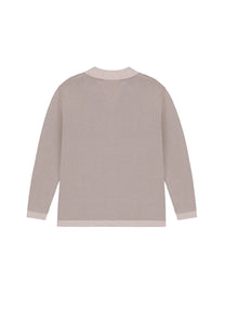 סריג שרוול ארוך צווארון (581)