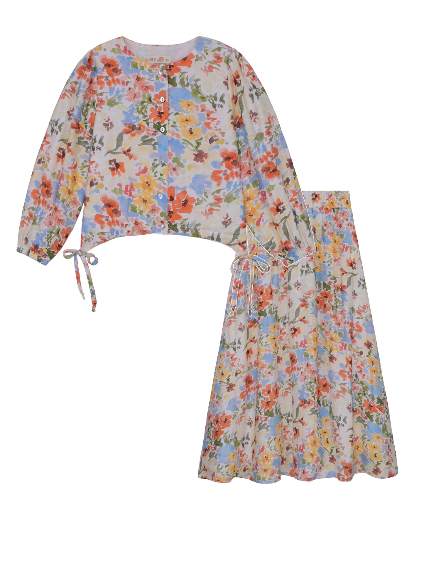 (356/57) flowers סט בנות